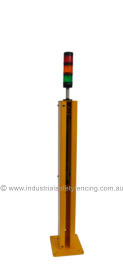Light curtain posts from 1.2 metres to 2.4 metres