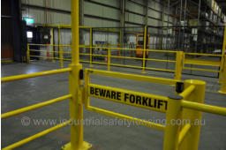 Electromagnetically Latched Gate